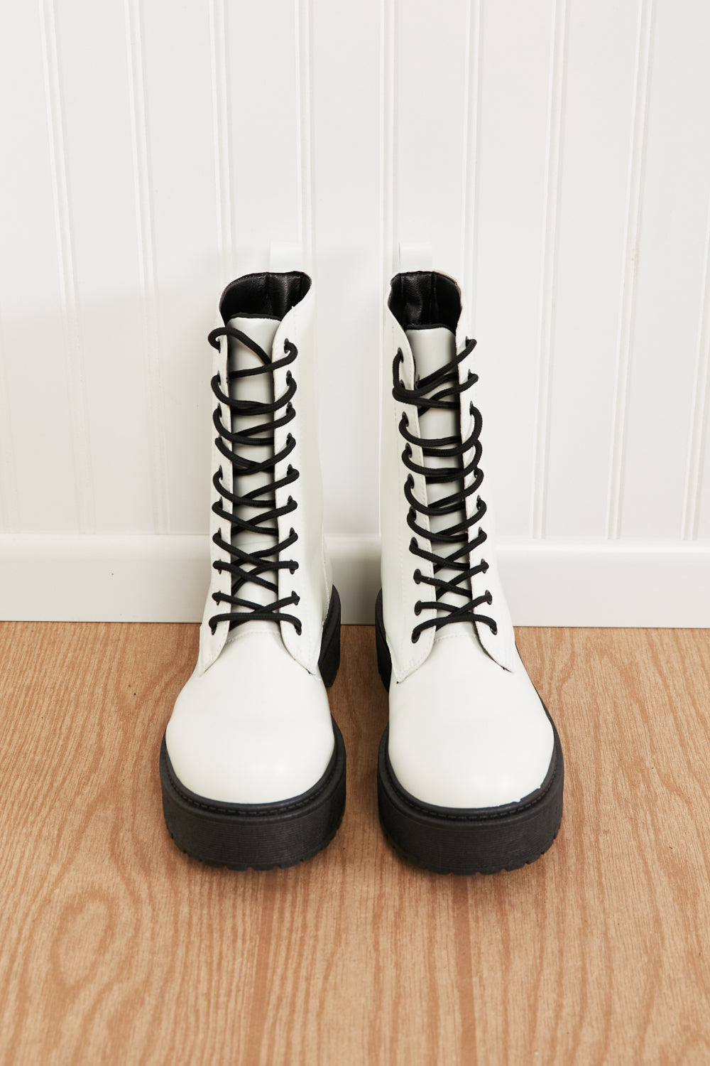 WeeBoo Big Steps Platform Combat Boots -