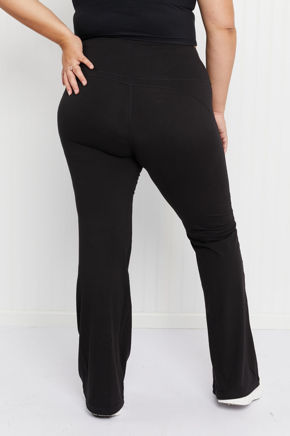Rae Mode Willpower Full Size Flared Yoga Pants -