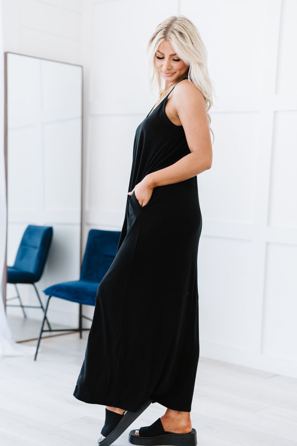 Zenana Beach Vibes Cami Maxi Dress -