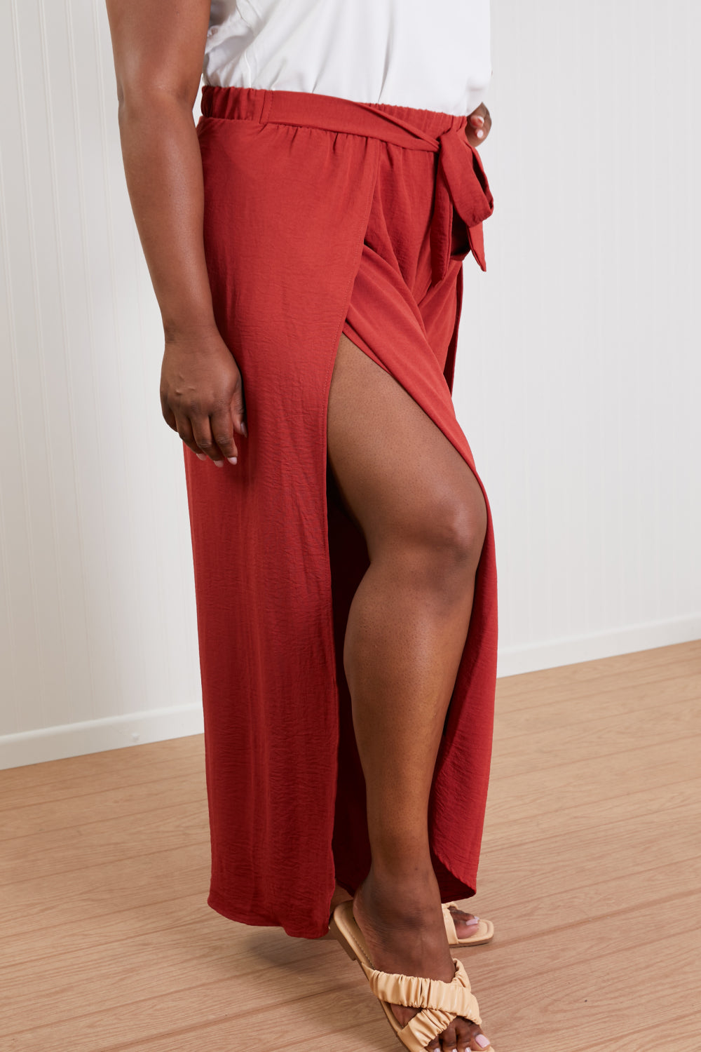 GeeGee Suddenly I See Airflow Tulip Wide Leg Pants -