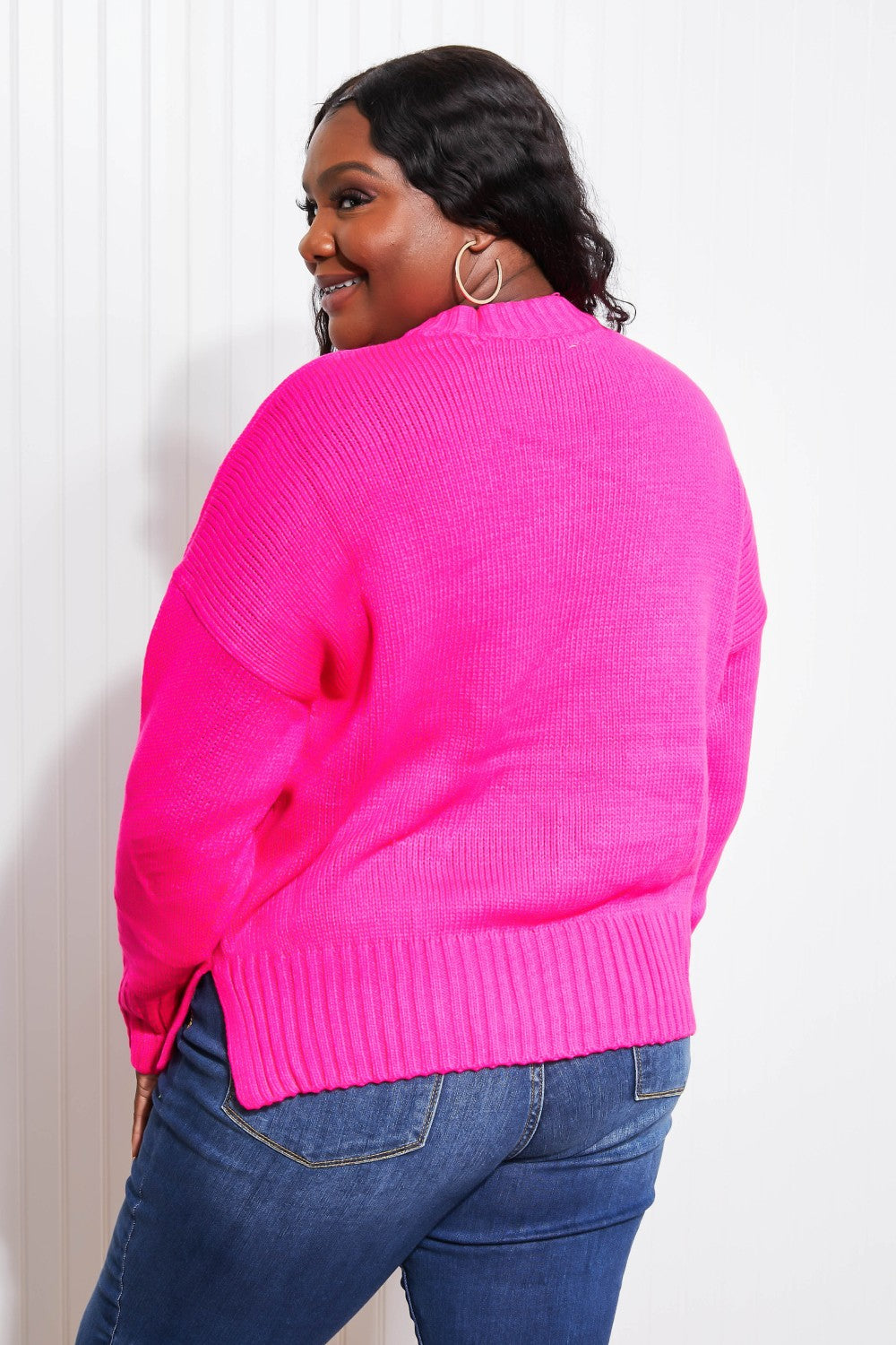 Sew In Love Girls' Day Center Seam Sweater -