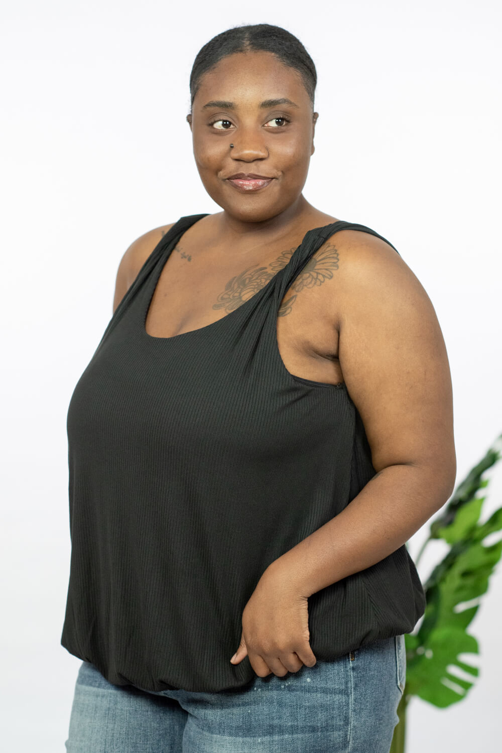 Ces Femme Time to Go Twist Strap Tank -