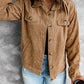 Corduroy Long Sleeve Jacket -