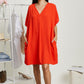 Cotton Bleu Hidden Cove Airflow Pleated Detail Dress -