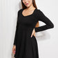 White Birch Missing Link Long Sleeve Dress -