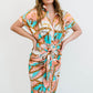 Miss Avenue Never Looked Better Scarf Print Dress -