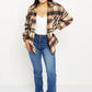 CY Fashion Crushing on Fall Full Size Plaid Shacket -