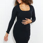White Birch Secret Lover Long Sleeve Dress -