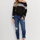 Acting Pro Wild for the Weekend Full Size Leopard Contrast Top -