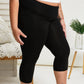 Vocal Fine By Me Studded Cropped Leggings -