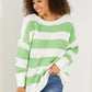 CY Fashion Thrill of the Moment Striped Sweater -