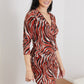Jade By Jane In The Day Retro Print Mini Dress -