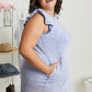 Sew In Love Cascade Springs Full Size Acid Wash Dress in Denim -