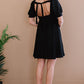 Davi & Dani All About Eyelet Full Size Run Dress in Black -