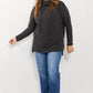 Zenana Full Size Brushed Funnel Neck Sweater -