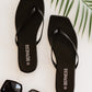 Berness Get To It Square Toe Flip-Flops -