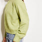 GeeGee Having Fun Reverse Stitch Cropped Sweater -
