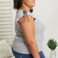 Vocal For Love of Lace Chain Detail Sleeveless Tee -