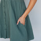 Cotton Bleu Farmers' Market Button-Up Sleeveless Dress -