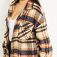 CY Fashion Crushing on Fall Full Size Plaid Shacket -