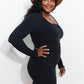 White Birch Secret Lover Long Sleeve Dress -
