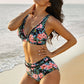 HYFVE Heart Grows Fonder Cropped Halter and Pleated Skirt Set - Floral / S