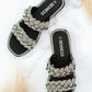 Berness New York Harbor Braided Slide-On Sandals -