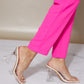 Cape Robbin Clear View Slide-On Heels -