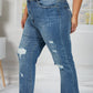RISEN Undone Chic Straight Leg Jeans -