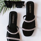 Berness Diamond in the Rough Rhinestone Slides -