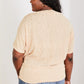 White Birch Expect the Best Off-Shoulder Top -