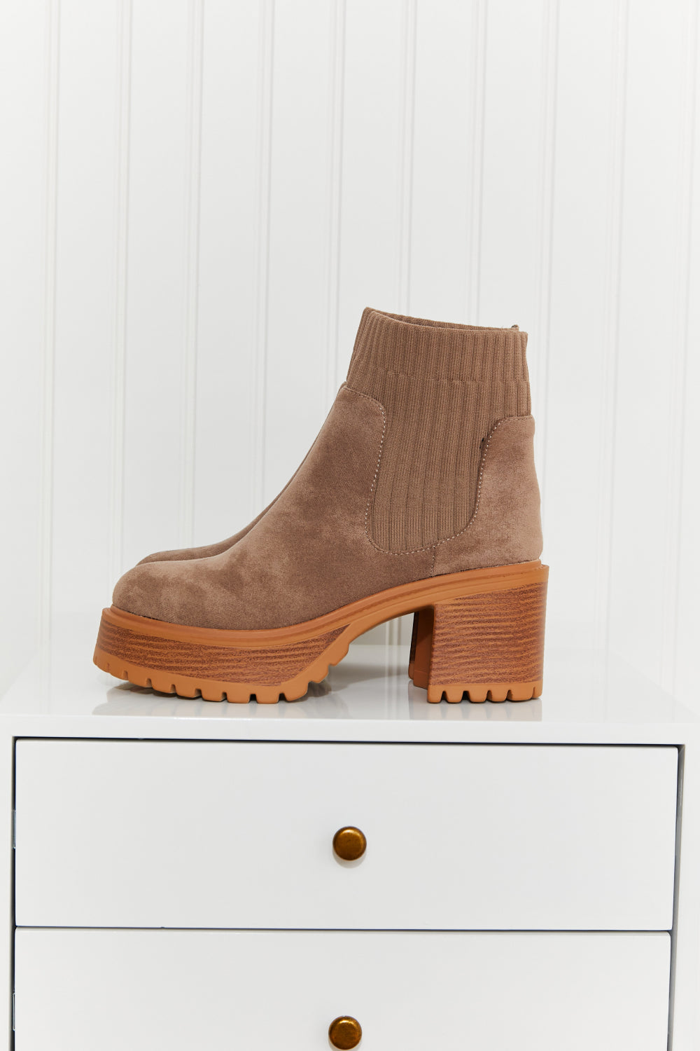 WeeBoo Strive For More Chunky Sole Sock Booties -