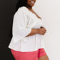 Mittoshop R.S.V.P. Flare Sleeve Peplum Blouse -