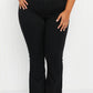 Cello Marley Full Size Elastic Waist Flared Jeggings -
