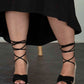 SODA Flawless Fashion Lace-Up Wedge Espadrille Sandals -