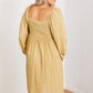 GeeGee Angel of Mine Crochet Yoke Mini Dress -