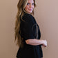 Andree by Unit Understated Elegance Faux Wrap Blouse -