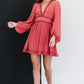 Dress Day Regal Ruffles Mini Dress -