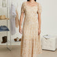 Flower Fields Floral Maxi Dress -