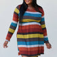 Heimish Full Size Striped Pleated Dress -
