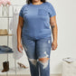 Sew In Love Stay and Chat Love Pocket Tee -