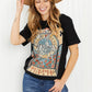 Lotus Fashion Long Live Cowboys Graphic Tee -