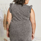 Sew In Love Cascade Springs Acid Wash Dress in Black -
