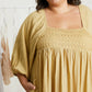 GeeGee Angel of Mine Crochet Yoke Mini Dress -