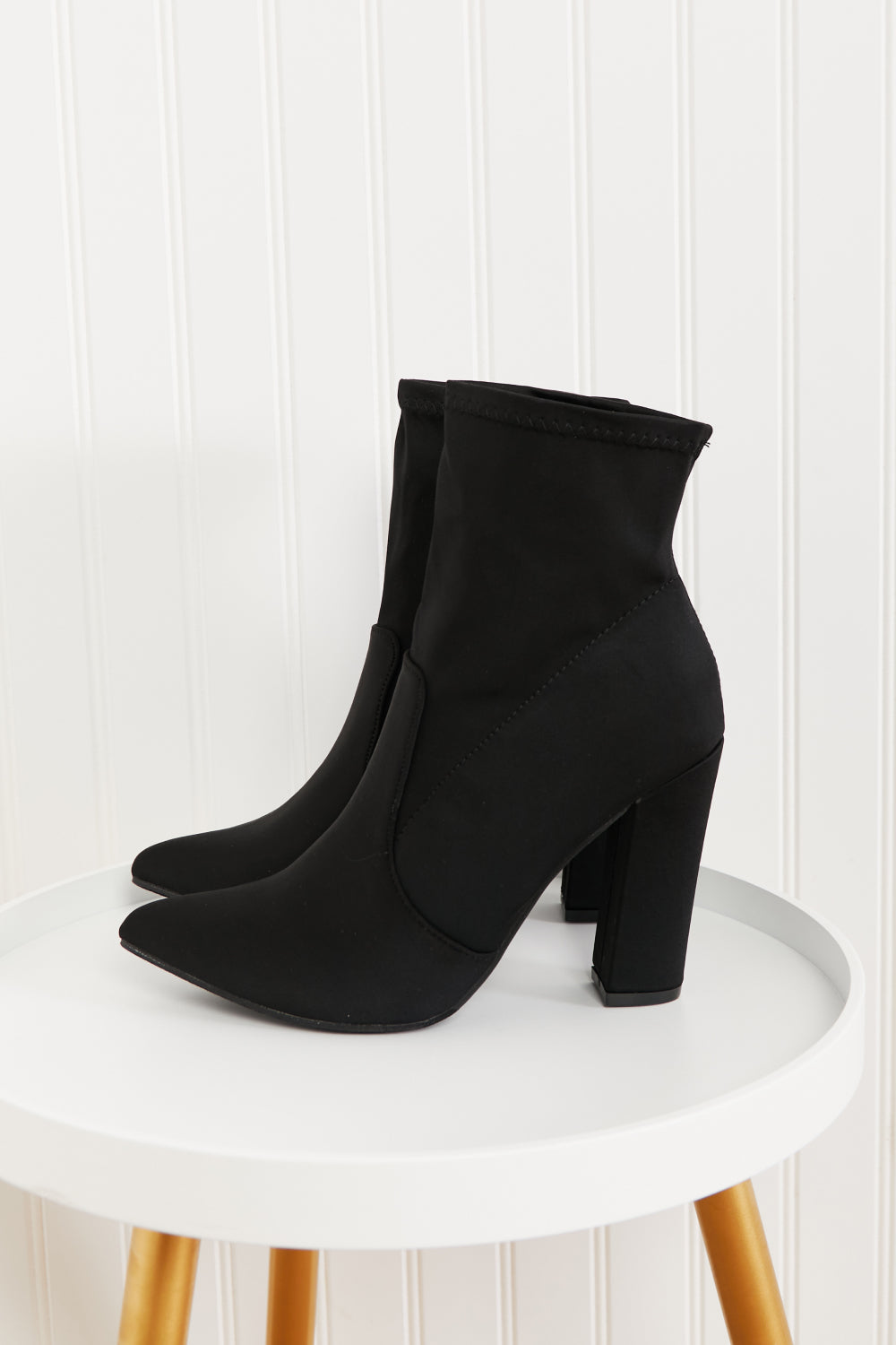 WeeBoo West End Pointed Toe Heeled Booties -