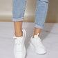 Berness Kicks and Giggles Chunky Sole Sneakers in White -