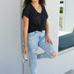 Sew In Love Let's Meet Up Polka Dot Tee in Black -