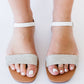 DDK The Extra Mile Rhinestone Sandals -