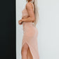 Mable Lavish Luxury Cutout Ruched Dress -