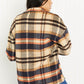CY Fashion Crushing on Fall Full Size Plaid Shacket -
